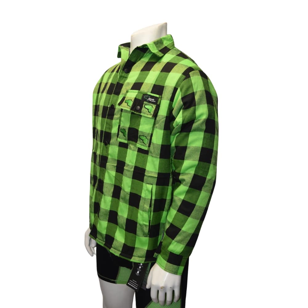 BEAR VALLEY BUFFALO SKOVJAKKE LIME (LARGE)