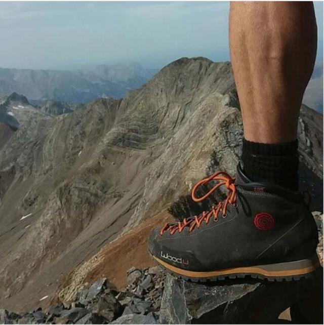 DOWN BOOTS GREY/ORANGE