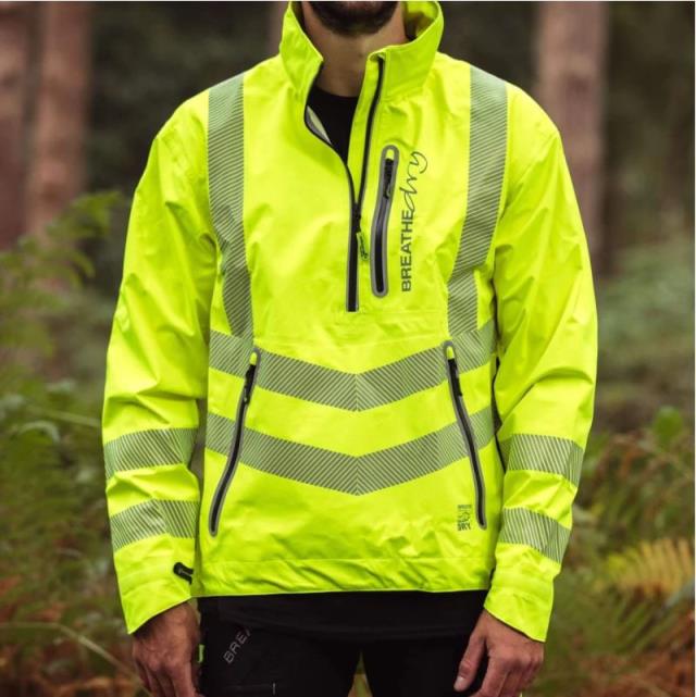 BREATHEFLEX DRY SMOCK YELLOW EN20471
