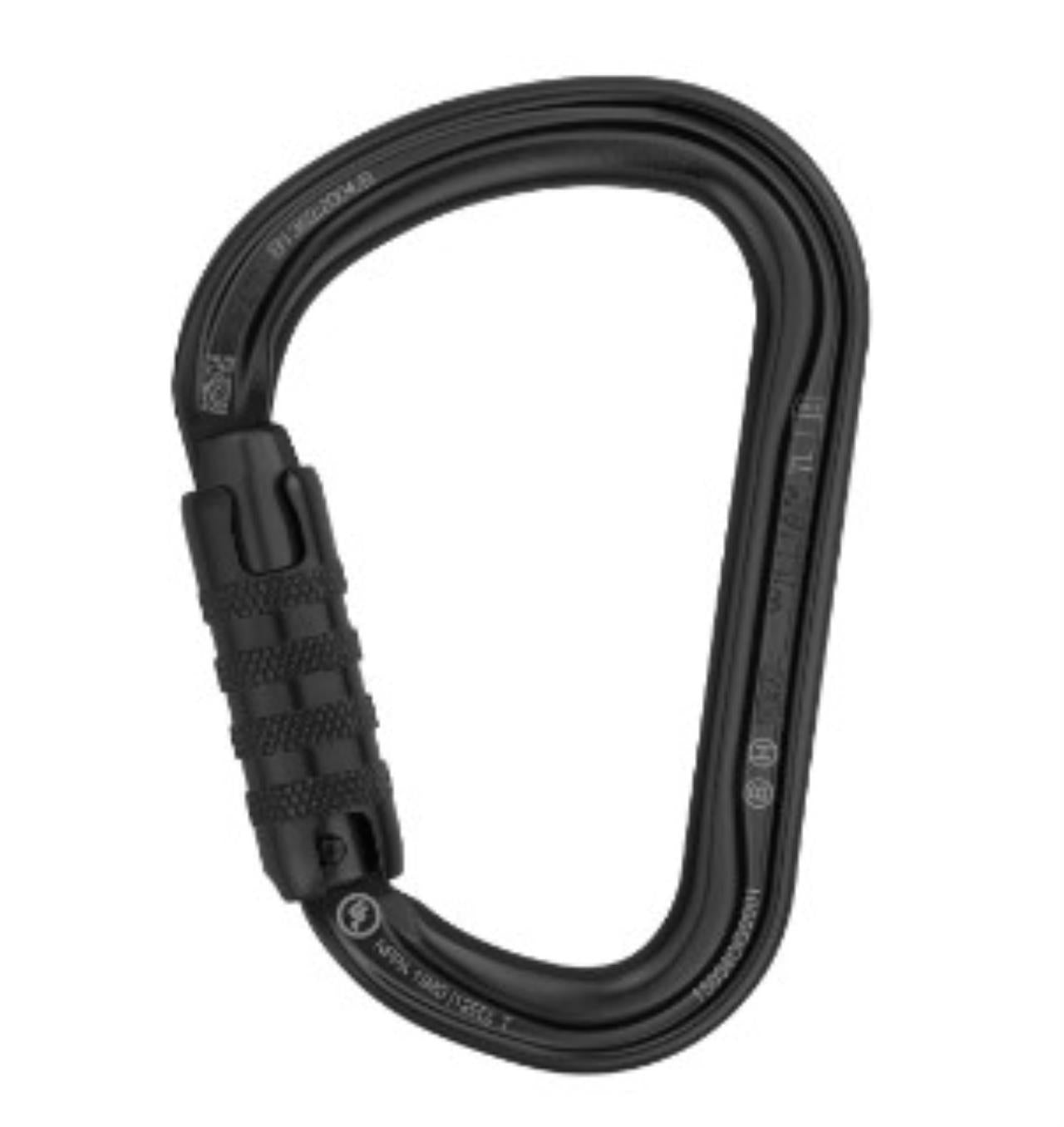 WILLIAM TRIACT-LOCK BLACK PETZL