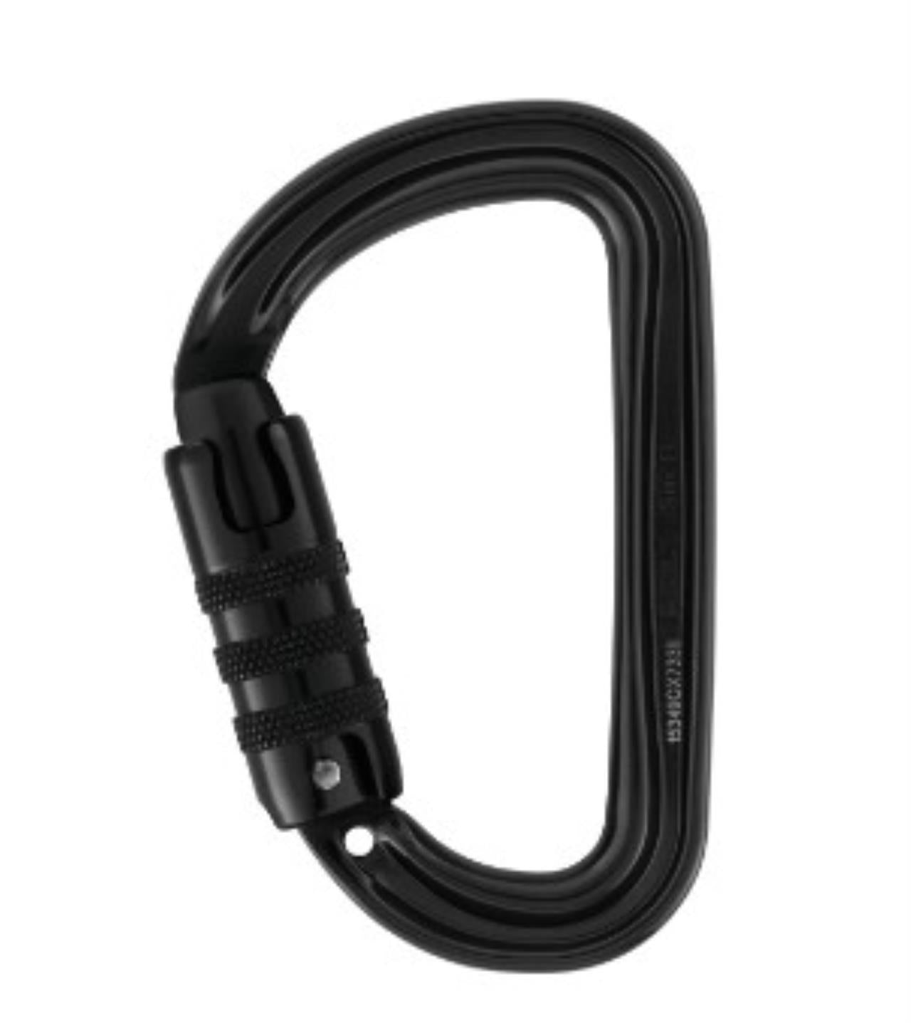 SM'D TRIACT KARABIN PETZL BLACK