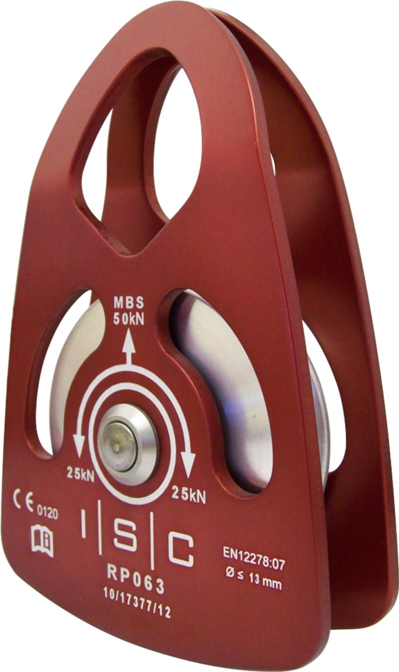ISC SINGLE PULLEY FOR 13MM ROPE 50KN