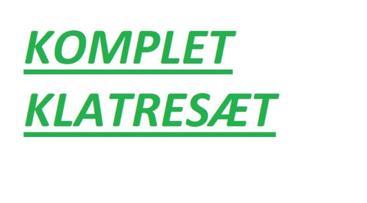 KOMPLET DELUXE KLATRESÆT