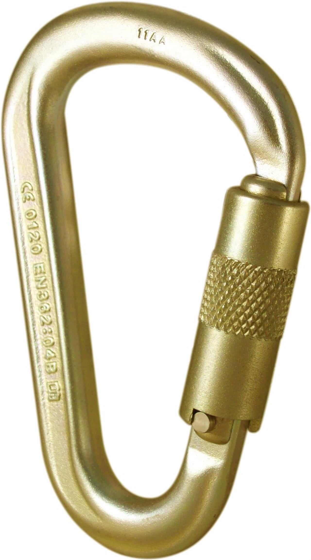 ISC HMS KARABINER STEEL TWISTLOCK