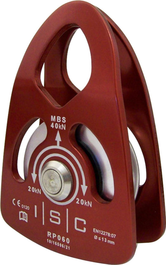 ISC SINGLE PULLEY FOR 13MM ROPE 40KN
